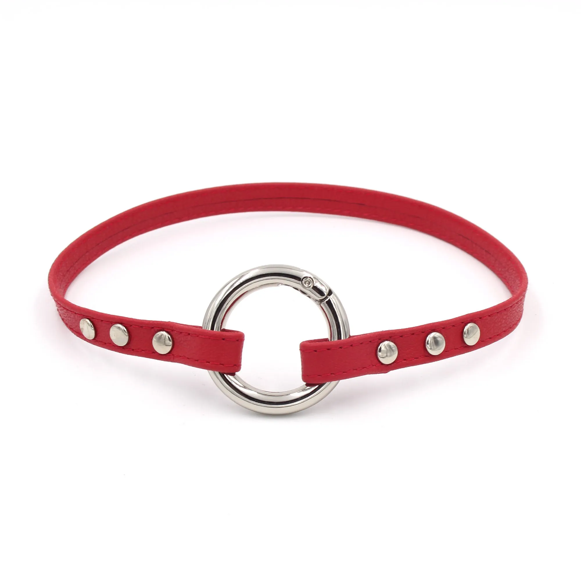 Design Your Own Studded Sleek Ring of O Collar