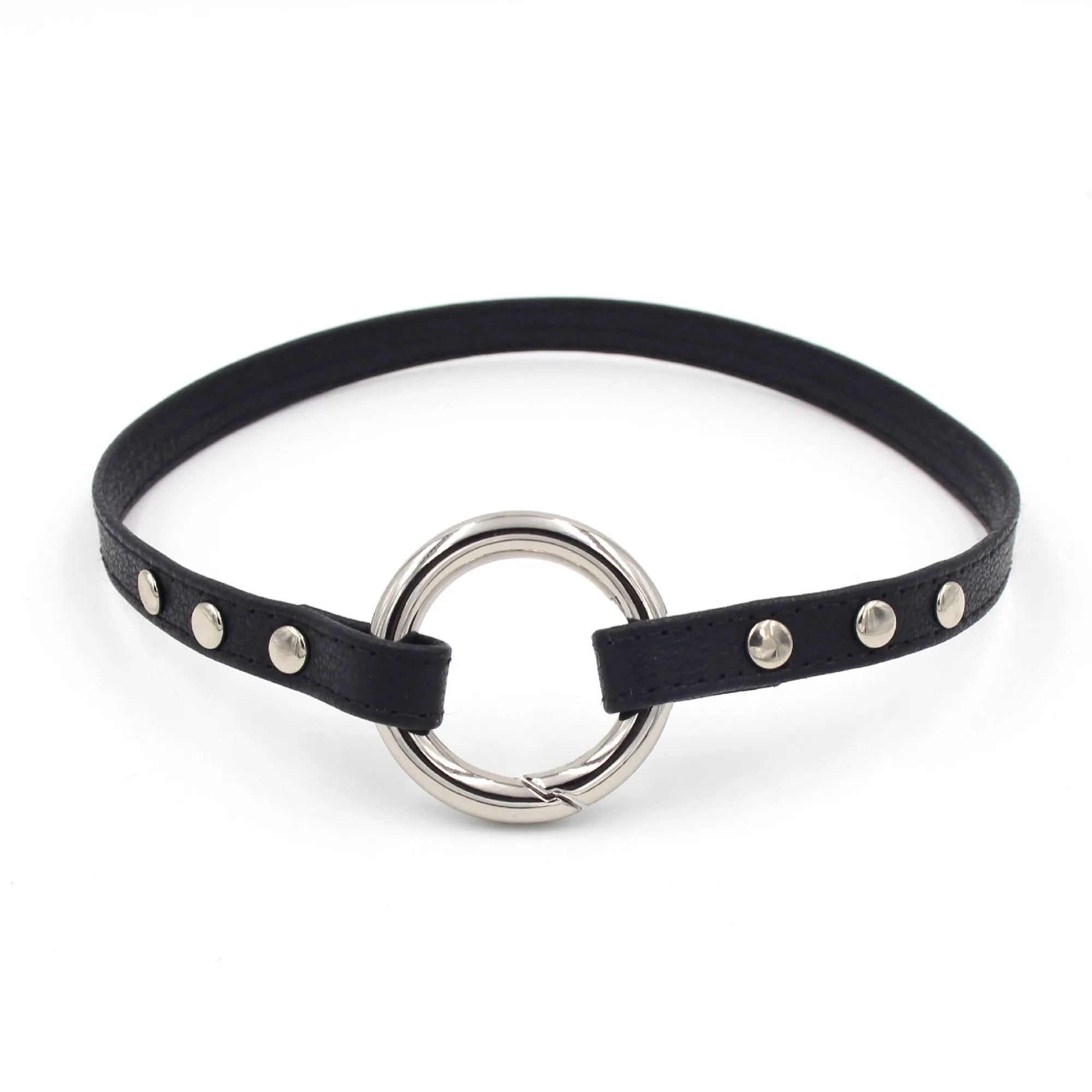 Design Your Own Studded Sleek Ring of O Collar