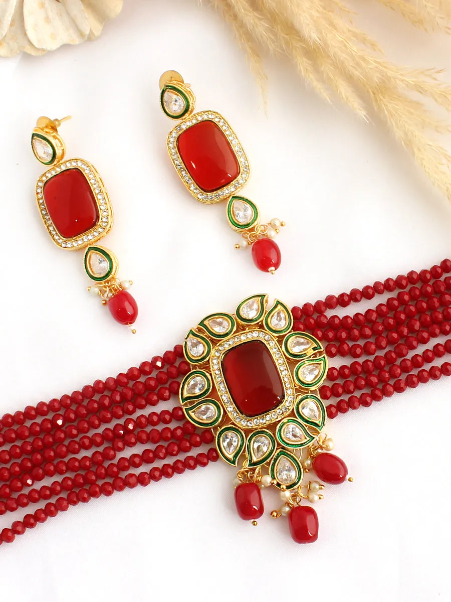 Devika Choker Necklace Set