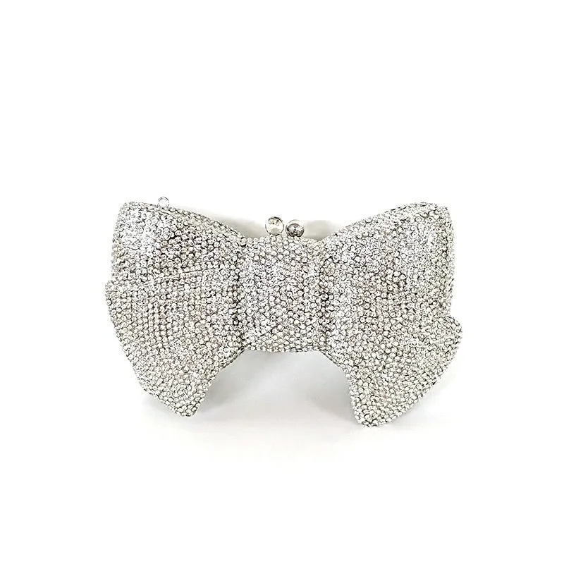 Diamonds Luxury Bow Knot Crystal Purses Specialty Item