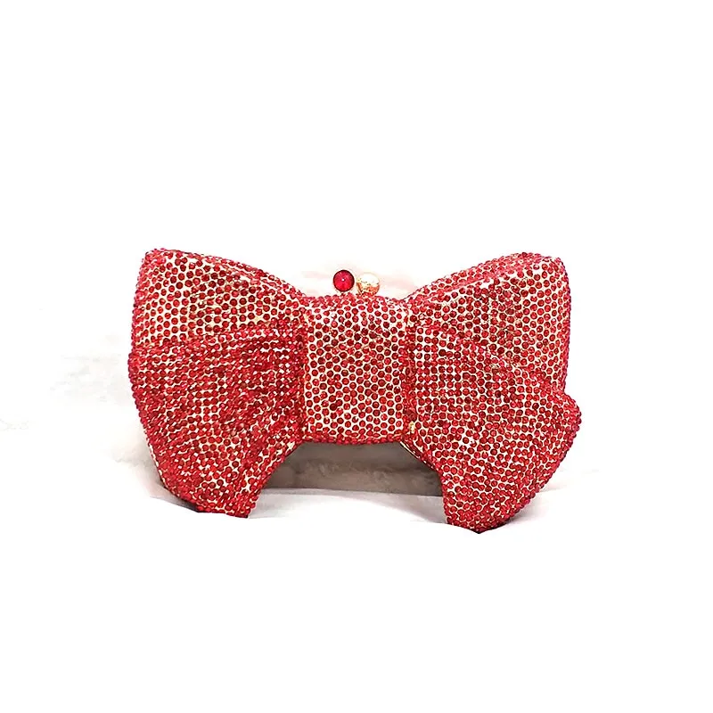 Diamonds Luxury Bow Knot Crystal Purses Specialty Item