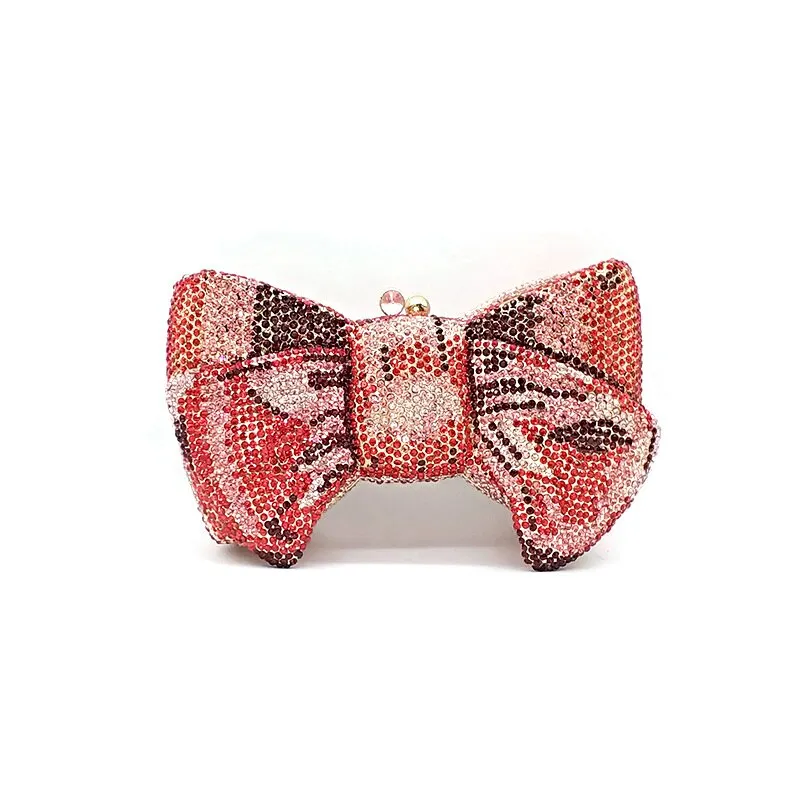 Diamonds Luxury Bow Knot Crystal Purses Specialty Item