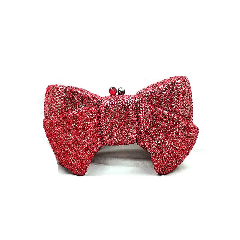 Diamonds Luxury Bow Knot Crystal Purses Specialty Item