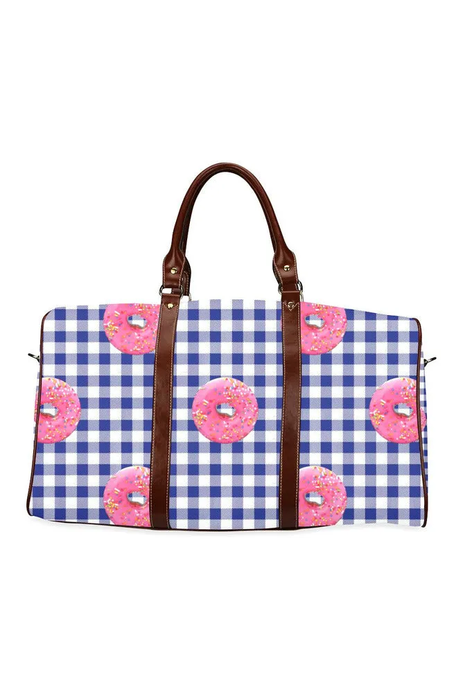 Donuts On Tabletop Waterproof Travel Bag/Small