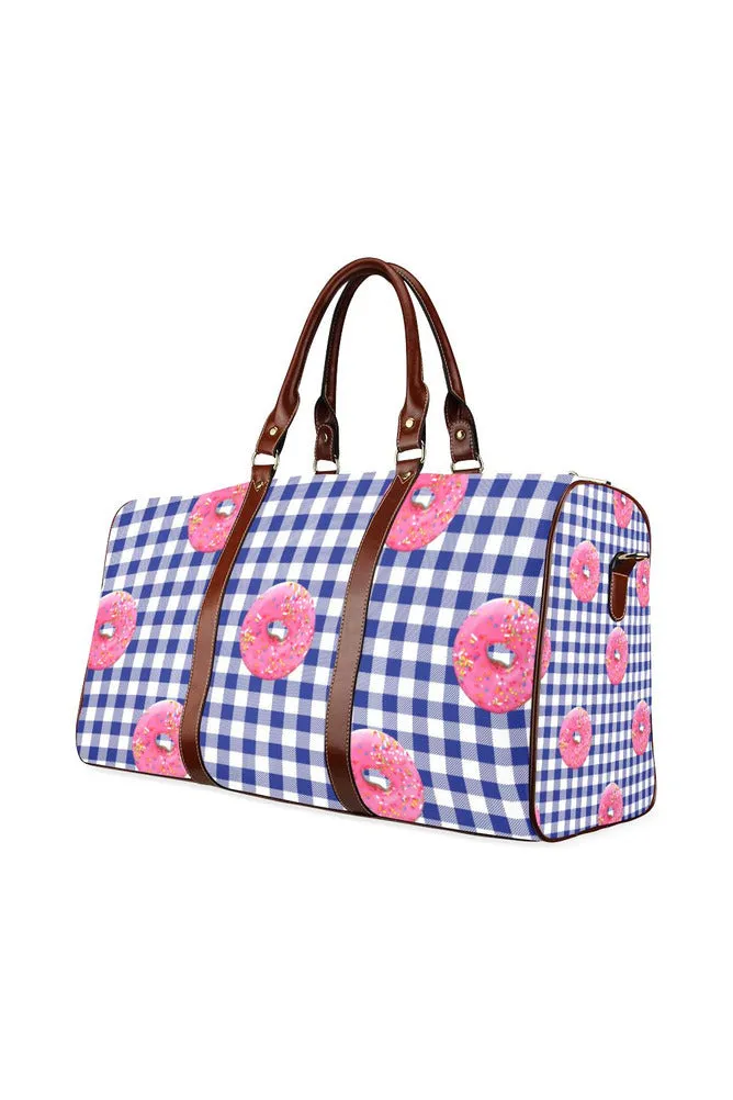 Donuts On Tabletop Waterproof Travel Bag/Small