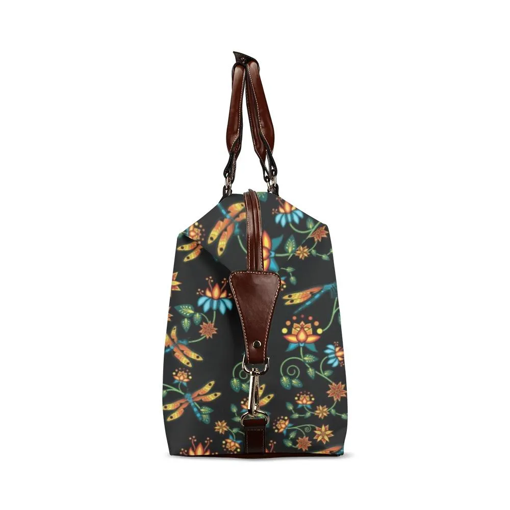 Dragon Lily Noir Classic Travel Bag