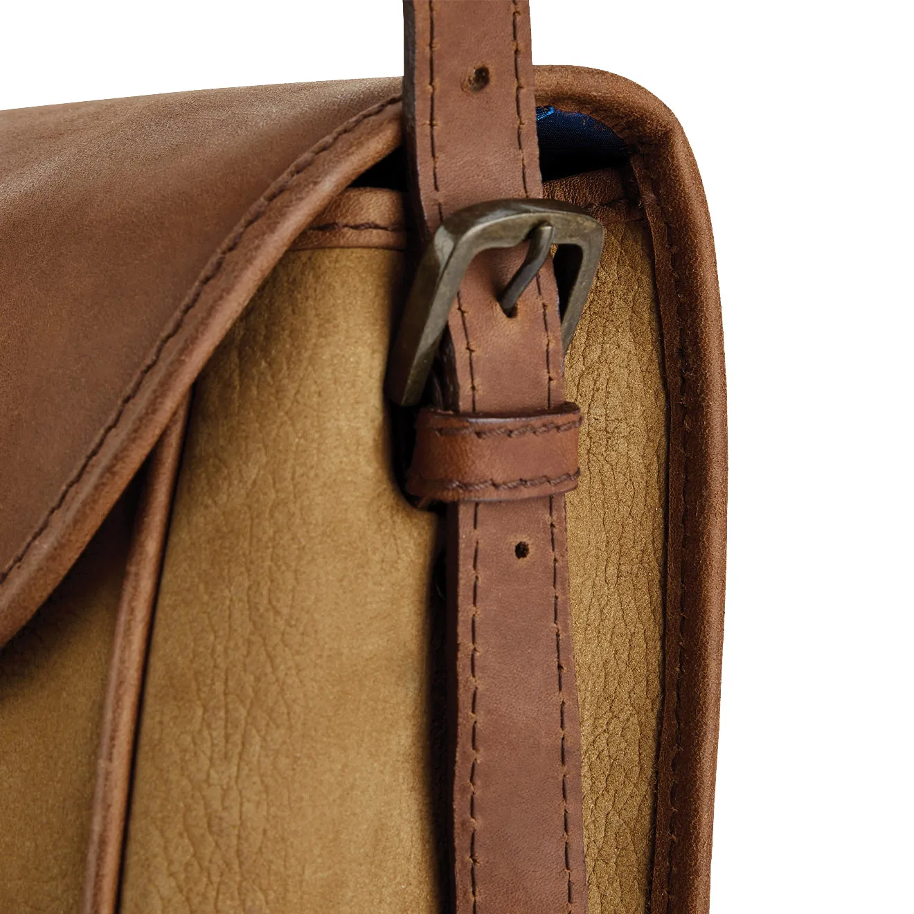 Dubarry Clara Leather Saddle Bag Brown