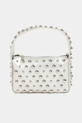 Fame Ball Studded Square Handbag