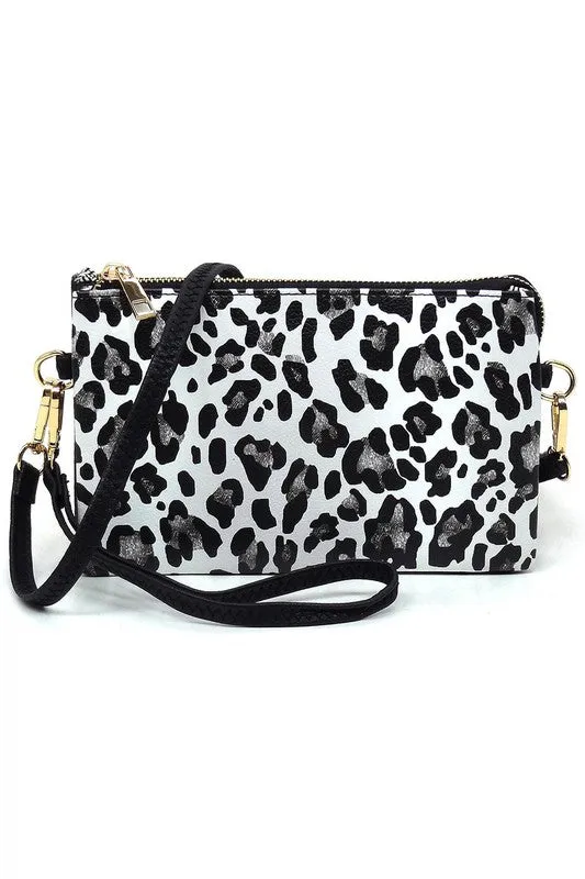 Fashion Crossbody Bag Clutch Wristlet available in 10 colors