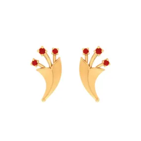 Fashionable Unique Gold Earring Design For Everyday Wear