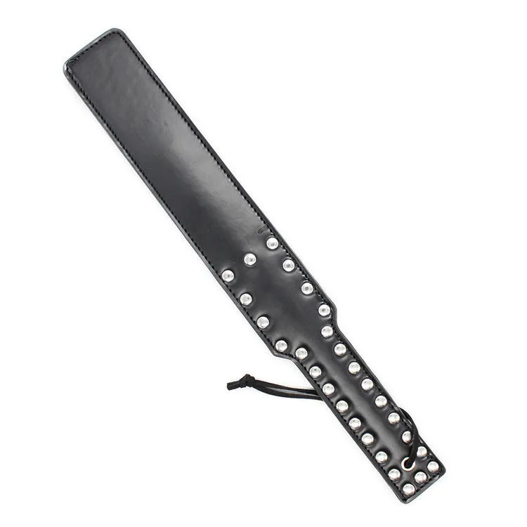 Faux Leather Studded Paddle