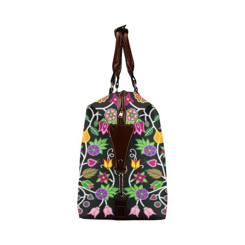 Floral Beadwork Classic Travel Bag