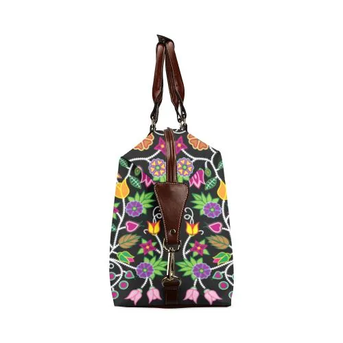 Floral Beadwork Classic Travel Bag