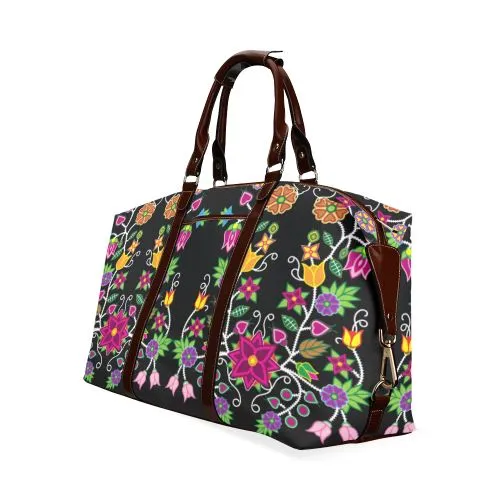 Floral Beadwork Classic Travel Bag