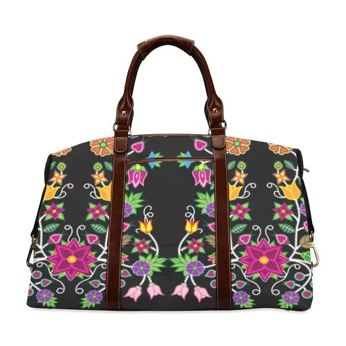 Floral Beadwork Classic Travel Bag