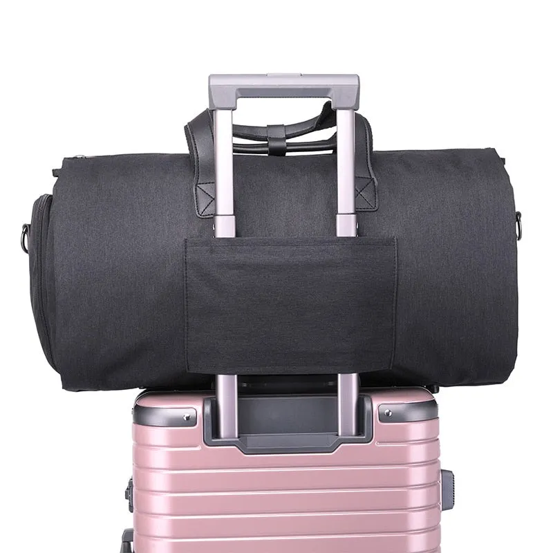 Folding Travel Bag with Suit Storage