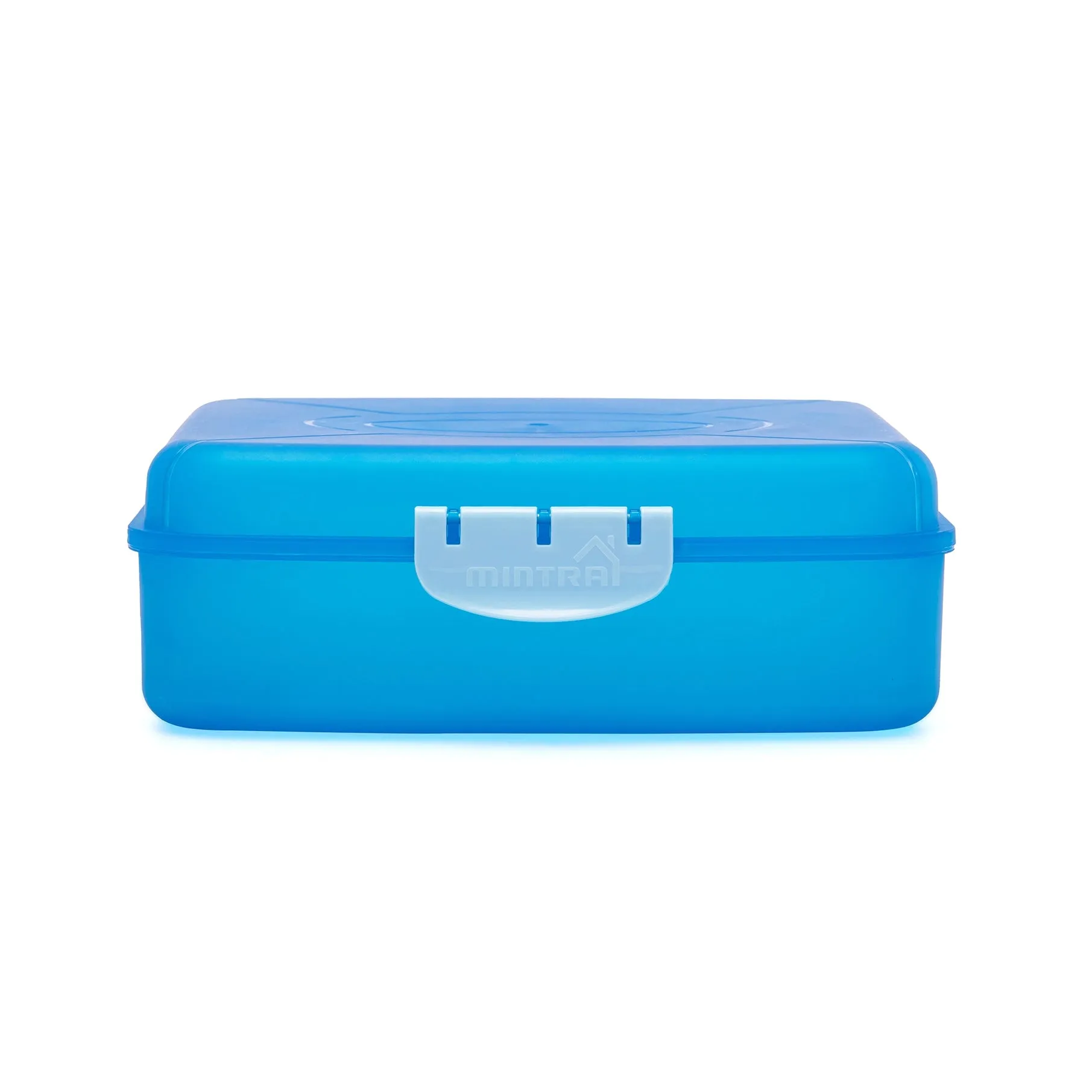 Frosted Lunch Box 2L (with Fork & Spoon)