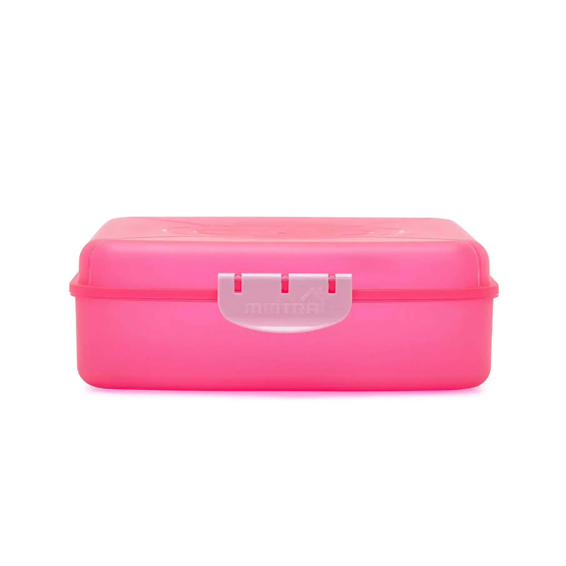 Frosted Lunch Box 2L (with Fork & Spoon)