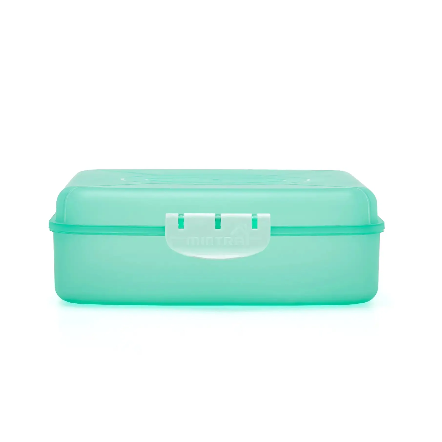 Frosted Lunch Box 2L (with Fork & Spoon)