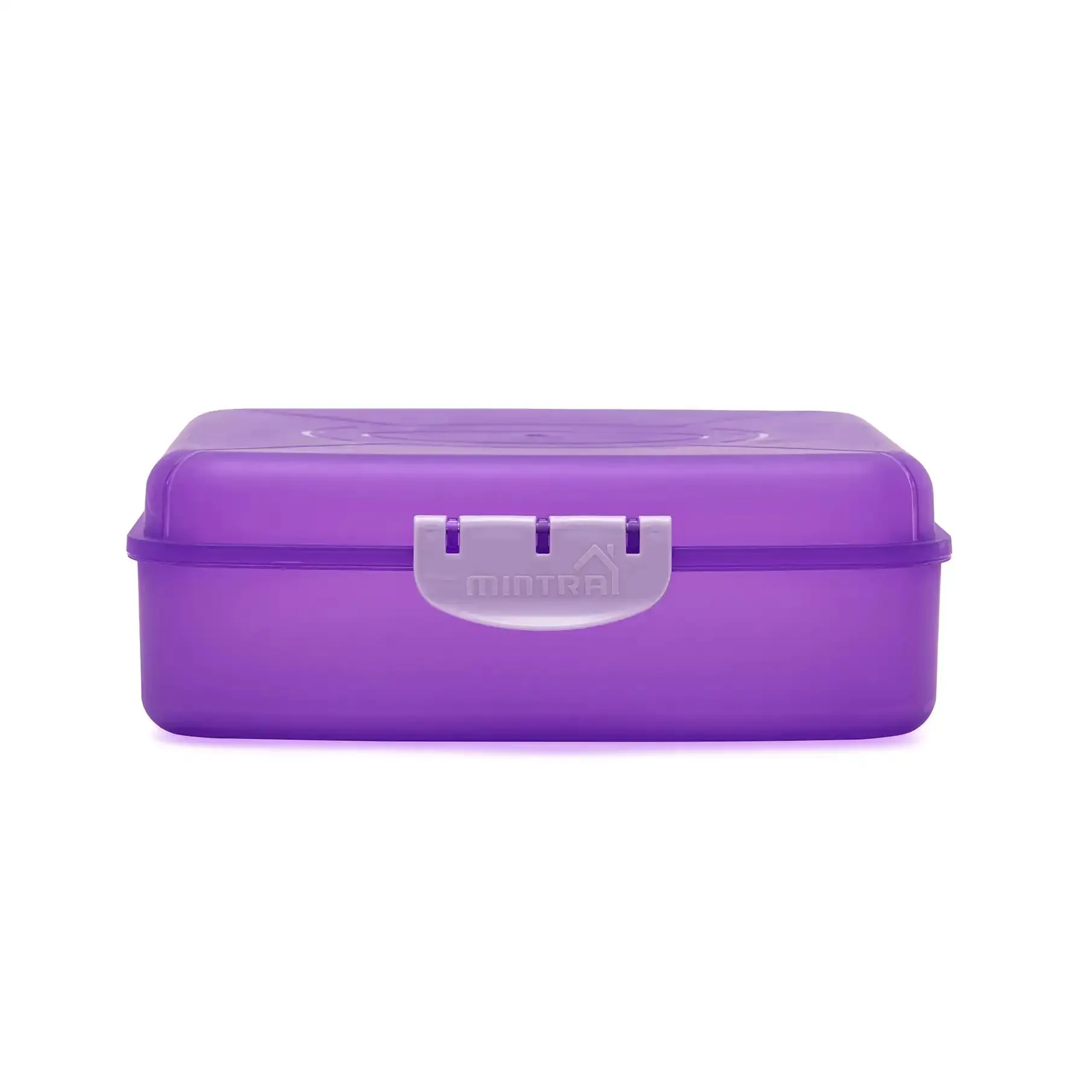 Frosted Lunch Box 2L (with Fork & Spoon)