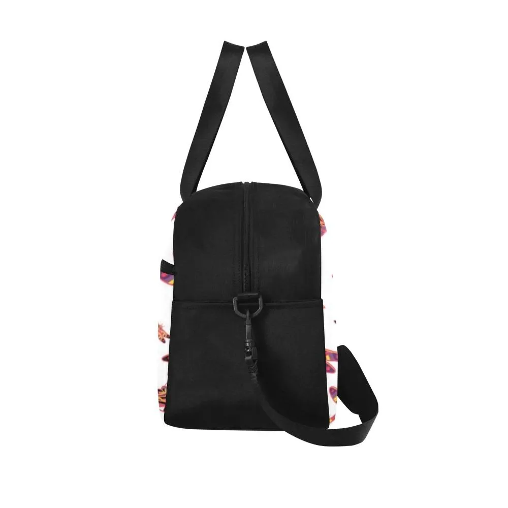 Gathering White Fitness Handbag