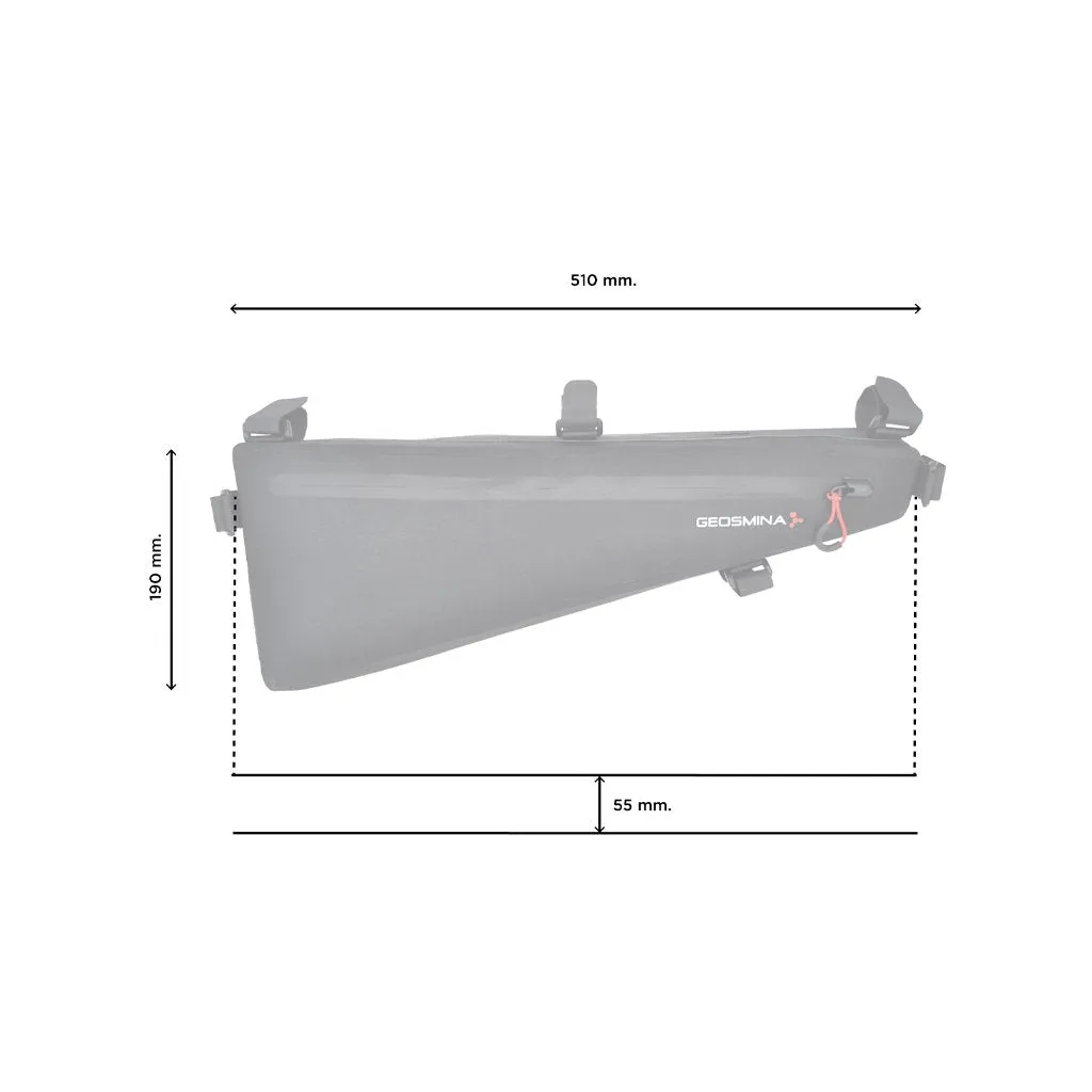 Geosmina MTB Frame Bag - Large