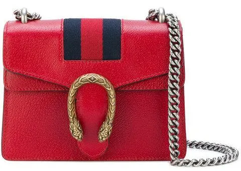 GG Web Dionysus Shoulder Bag - Red or Black