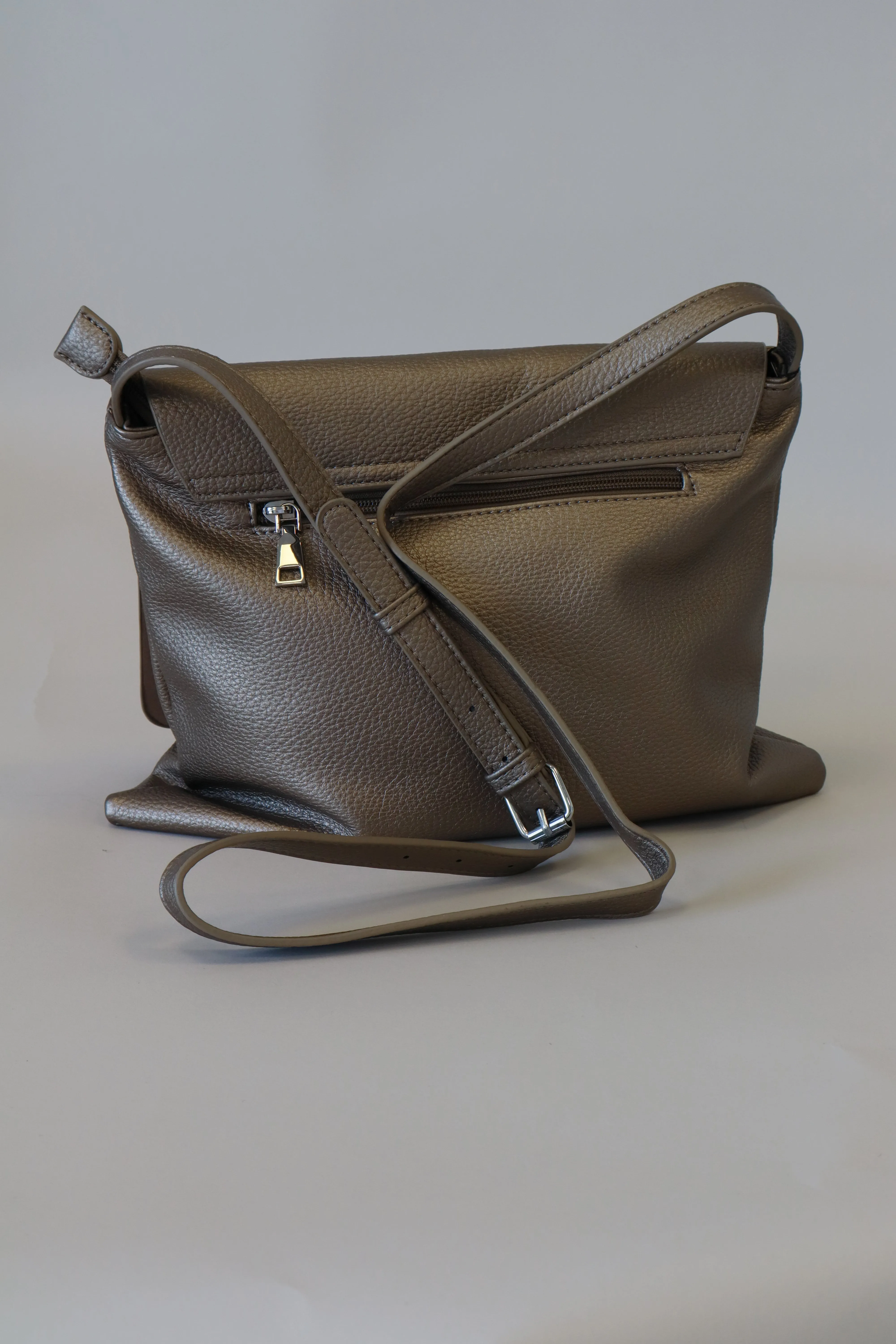 Gia Crossbody Bag in Bronze