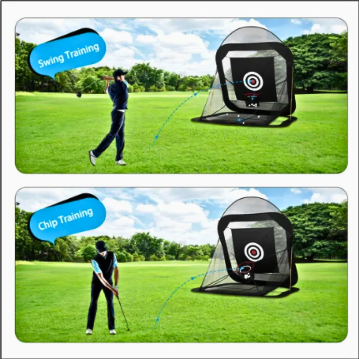 GolfBasic Golf Practice Driving & Chipping Net