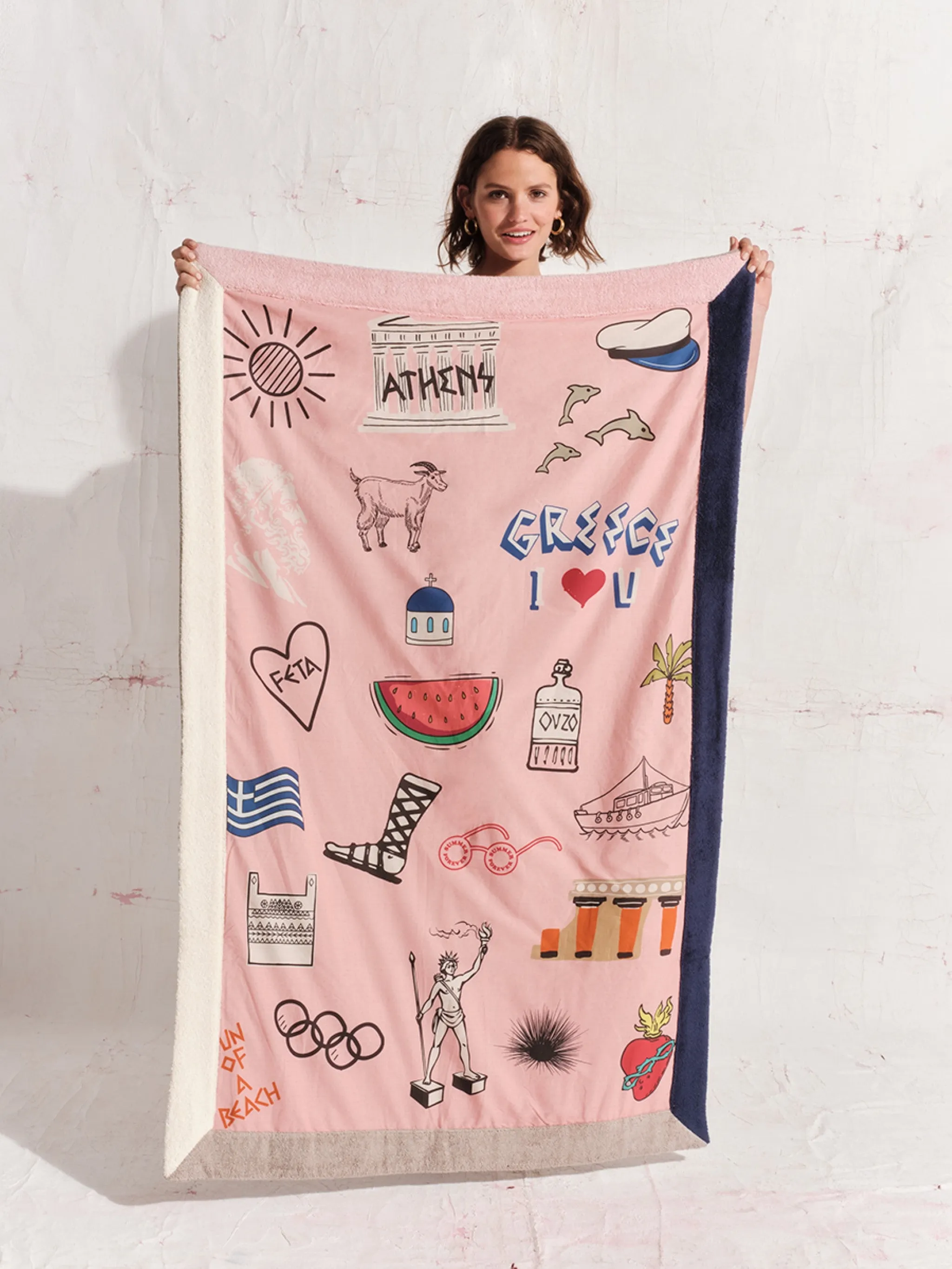 Greek Lover | Signature Beach Towel