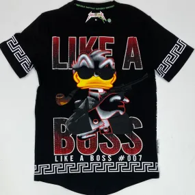 Hard Soda- like a boss studded ss tee