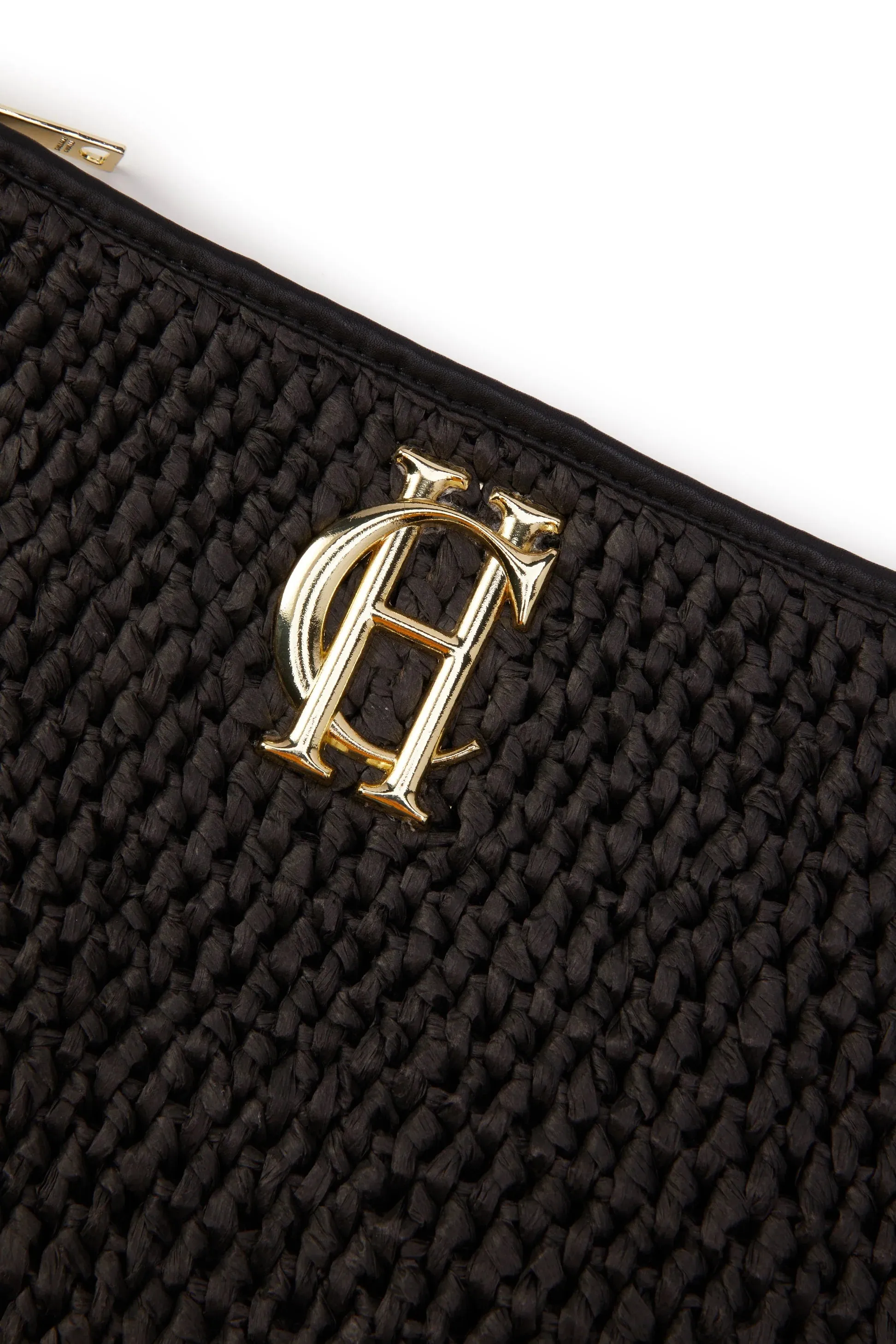 Holland Cooper Riviera Clutch Bag in Black