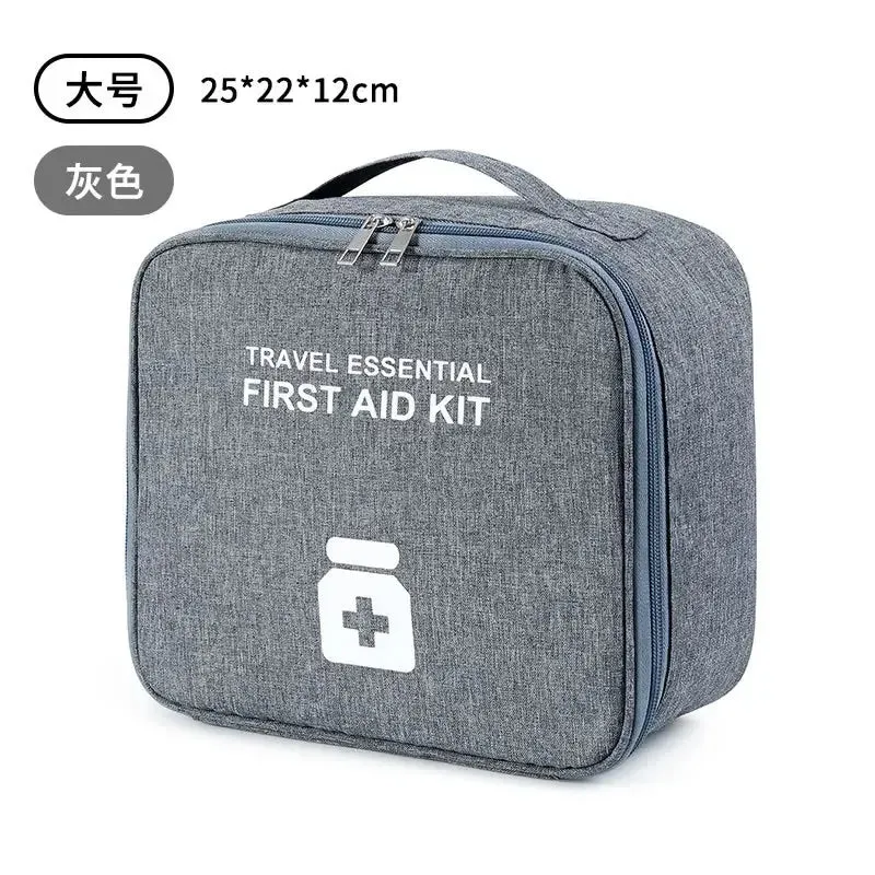 Home First Aid Kit Large Capacity Empty Medicine Storage Bag