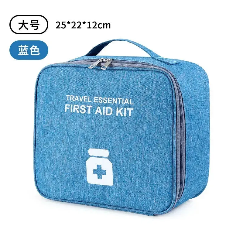 Home First Aid Kit Large Capacity Empty Medicine Storage Bag