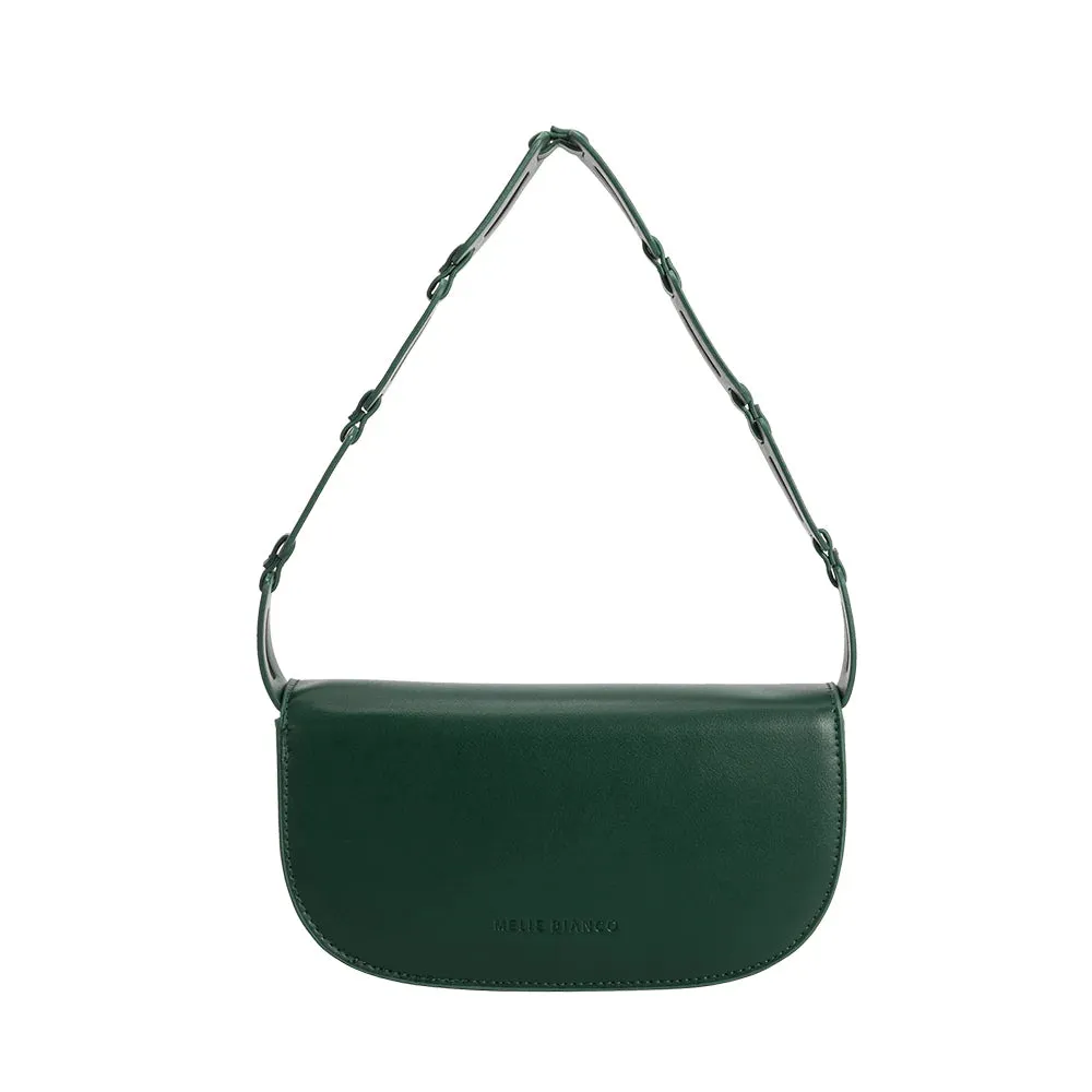 Inez Recycled Vegan Shoulder Bag - Emerald