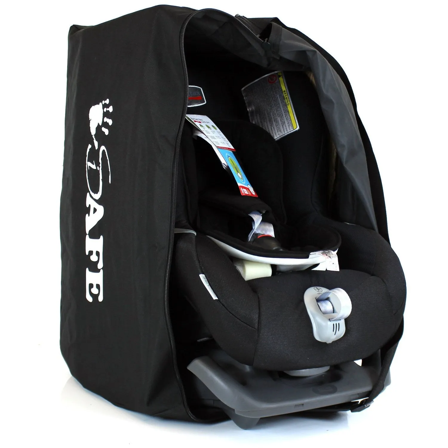 iSafe Universal Carseat Travel / Storage Bag For Axkid Rekid Car Seat (Petrol/Tetris)