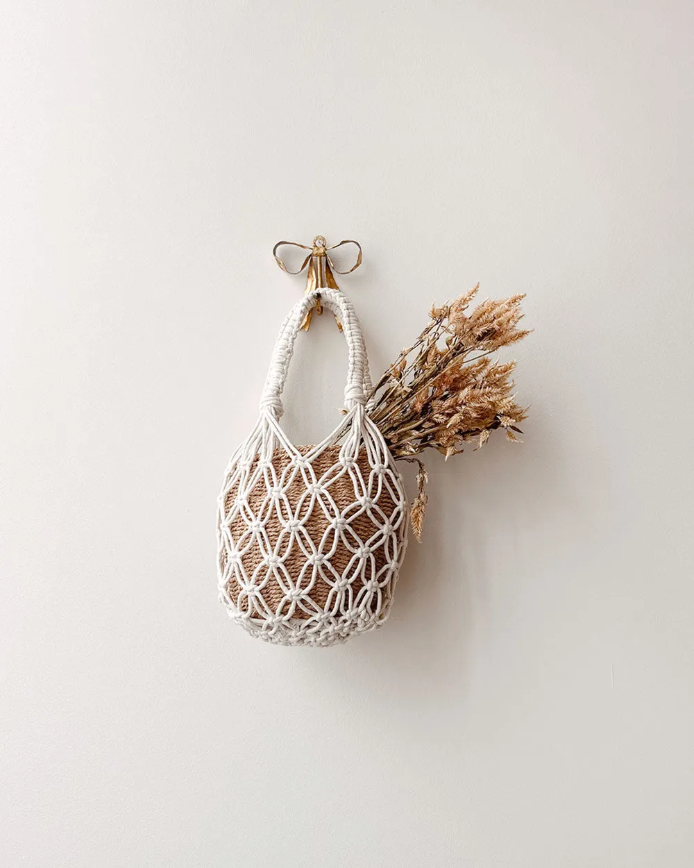 Isobel Crochet Bucket Bag