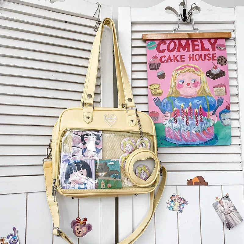 Japanese School Cute Transparent Shoulder Bag