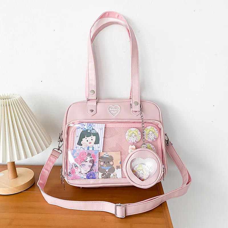 Japanese School Cute Transparent Shoulder Bag