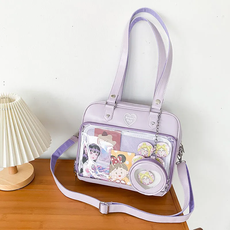 Japanese School Cute Transparent Shoulder Bag