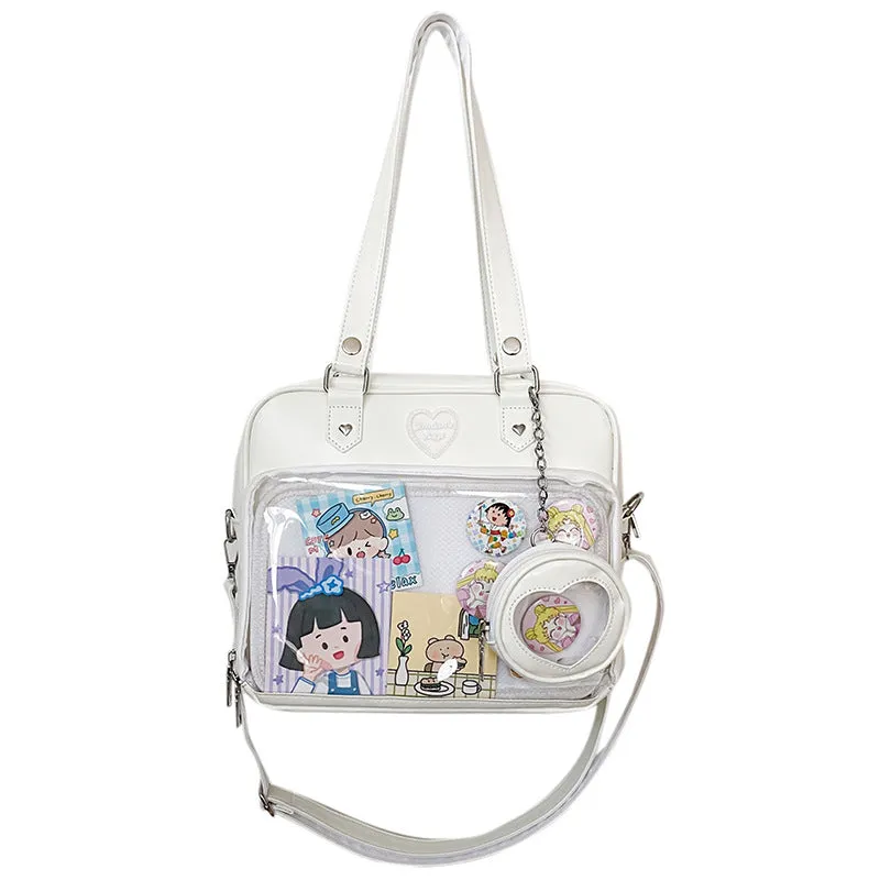 Japanese School Cute Transparent Shoulder Bag