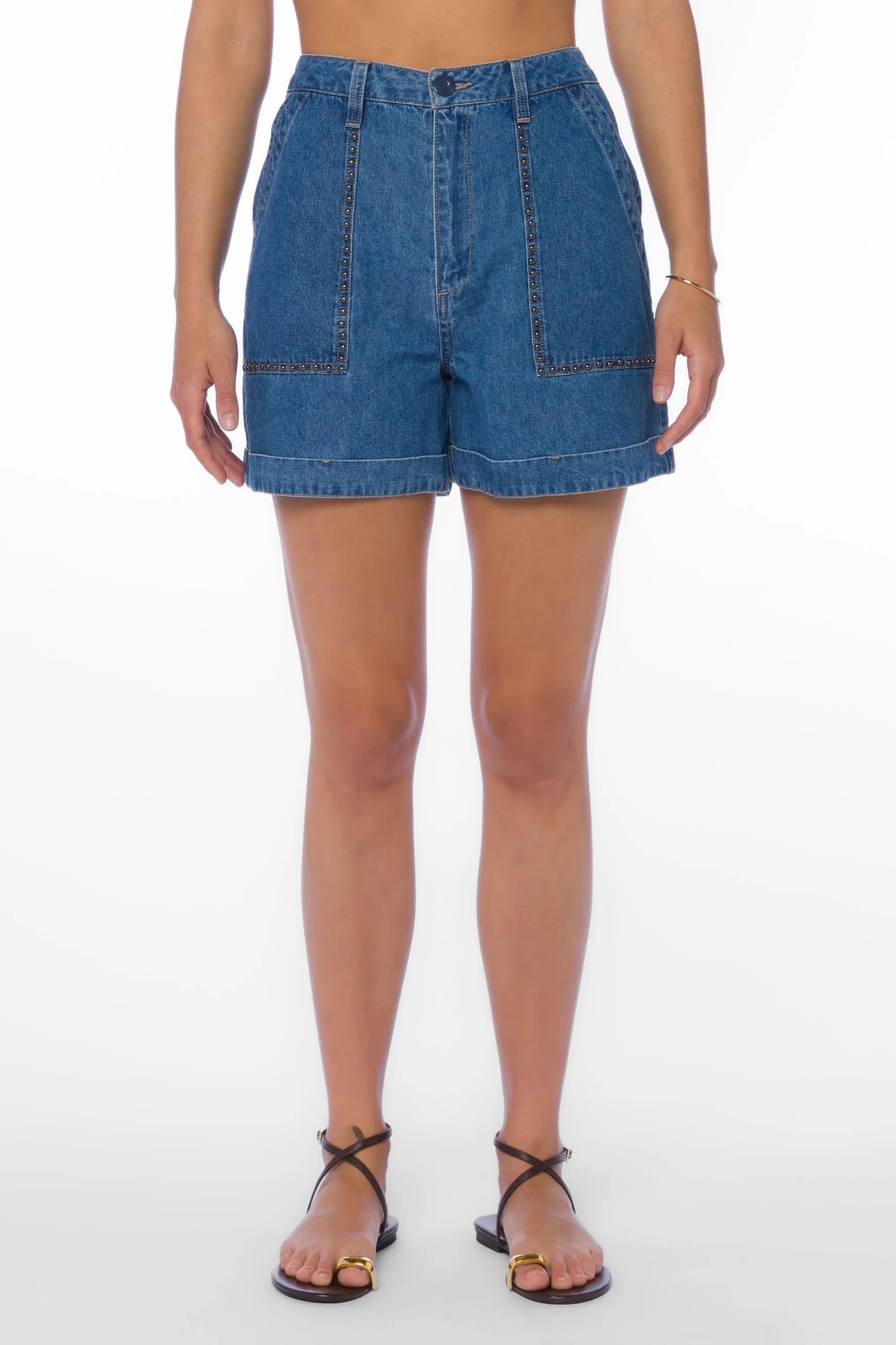 Jenner Blue Shorts