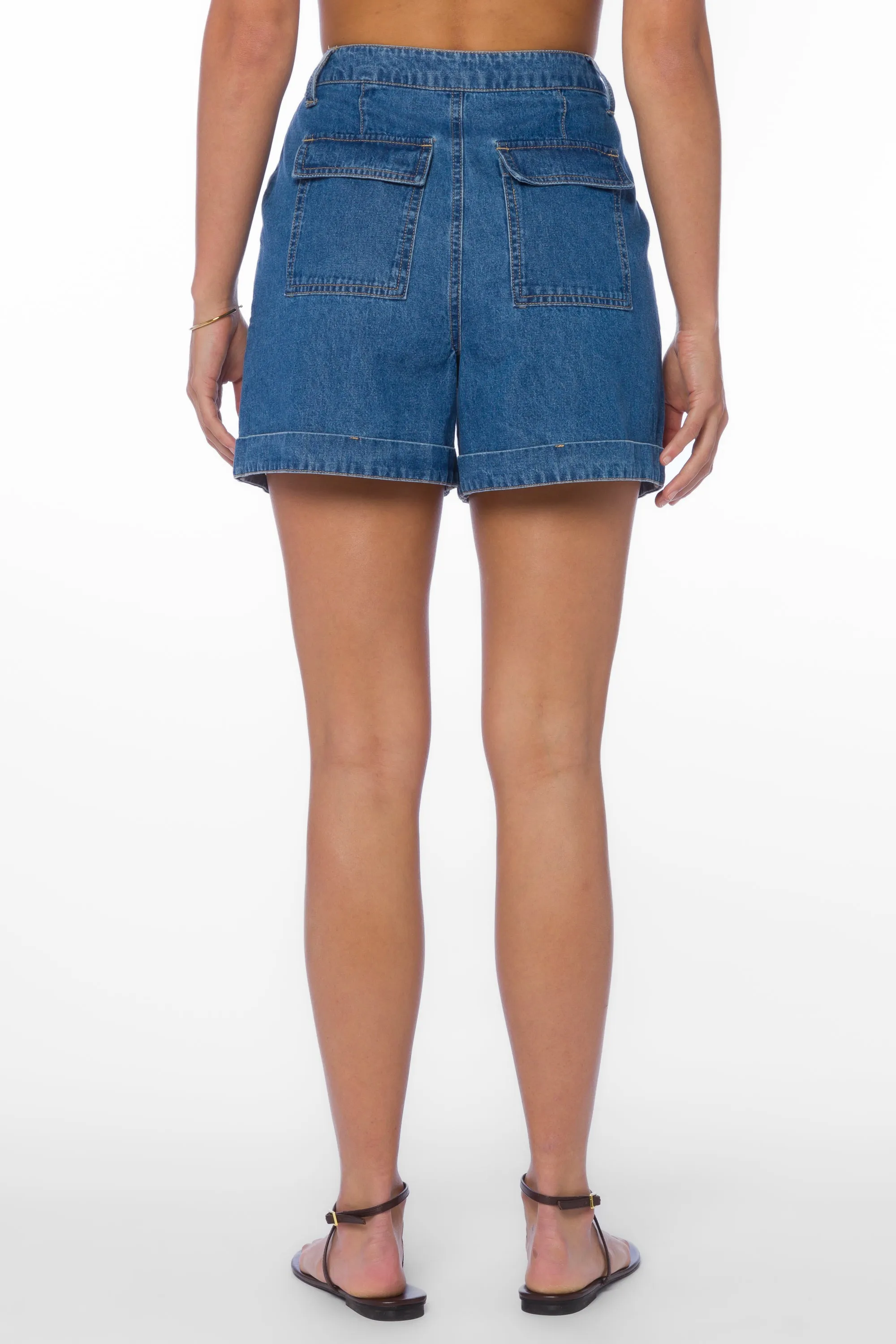 Jenner Blue Shorts