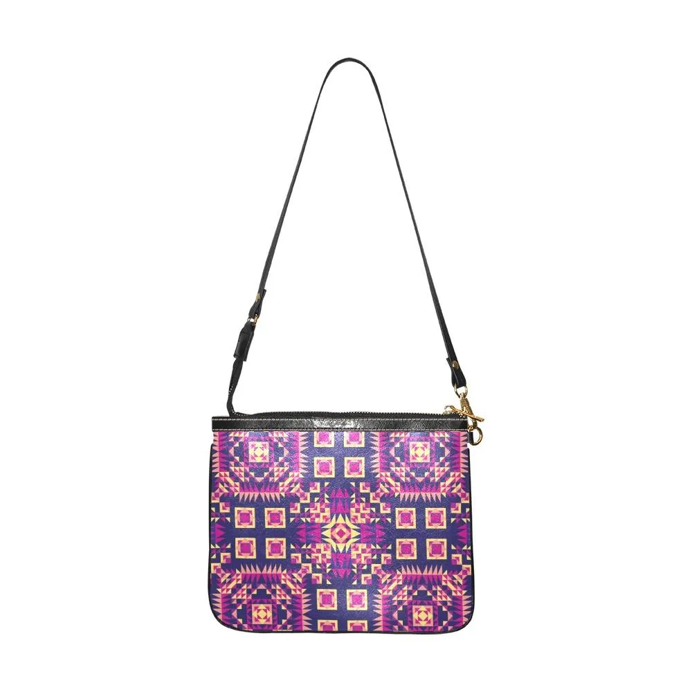 Kaleidoscope Bleu Small Shoulder Bag