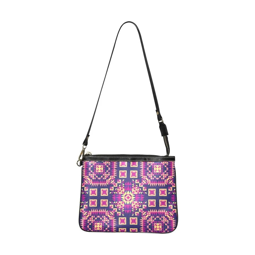 Kaleidoscope Bleu Small Shoulder Bag