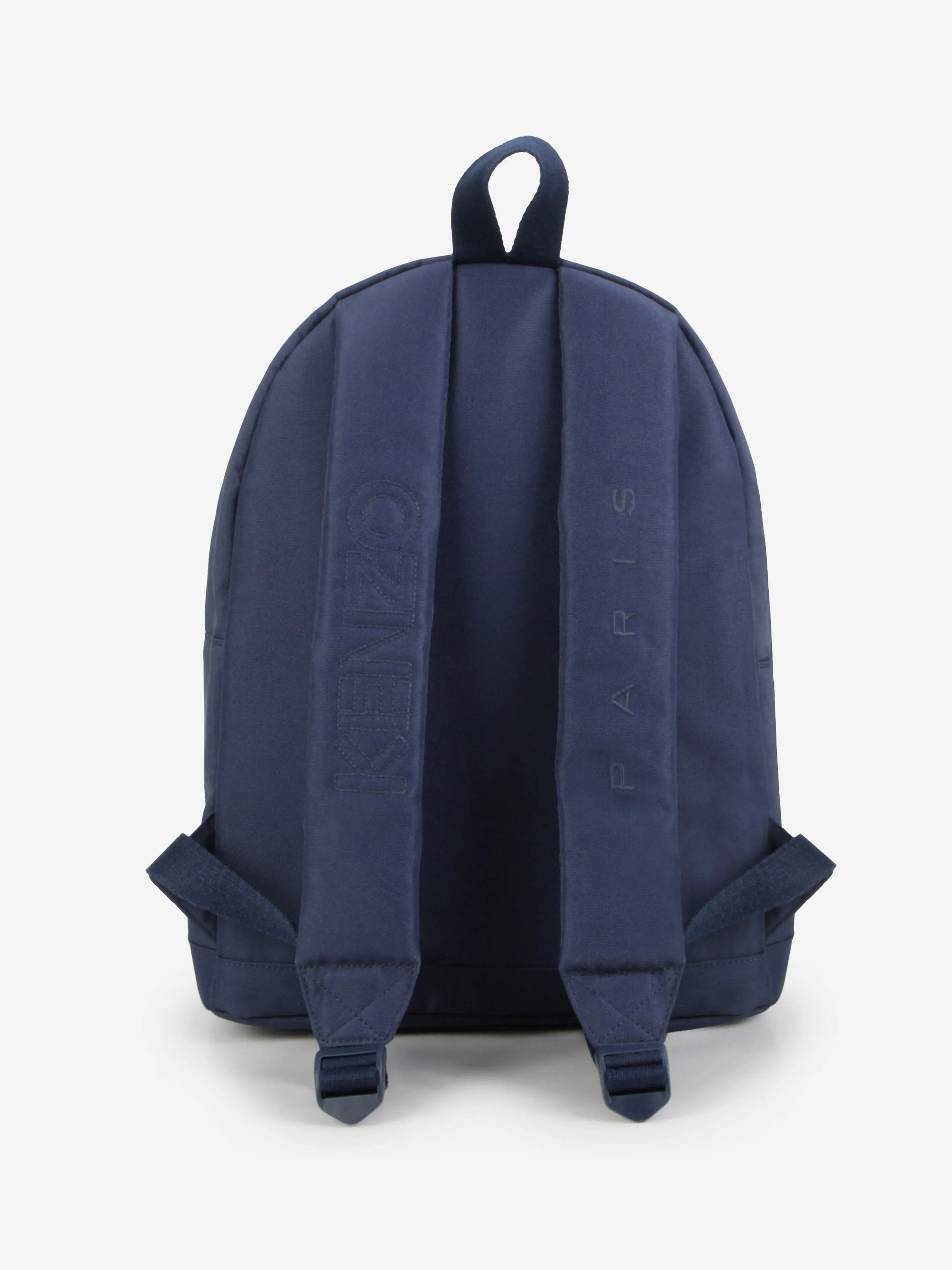 KENZO Kids Embroidered Elephant backpack in Navy (37cm)