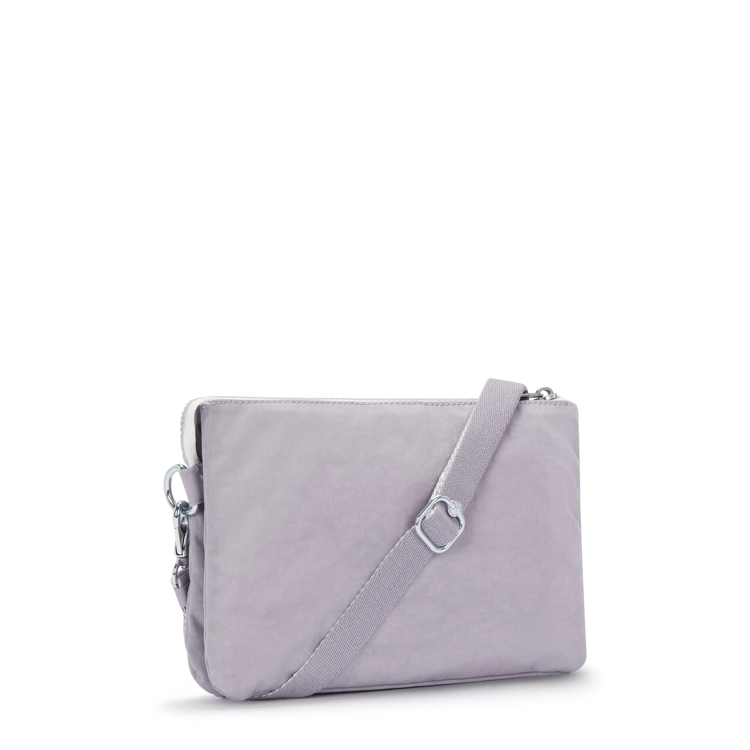 Kipling Riri Tender Grey Large Pouch with Crossbody Strap C2I7590-1FB