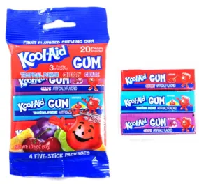 Kool-Aid 4 Pack Gum 1.76oz