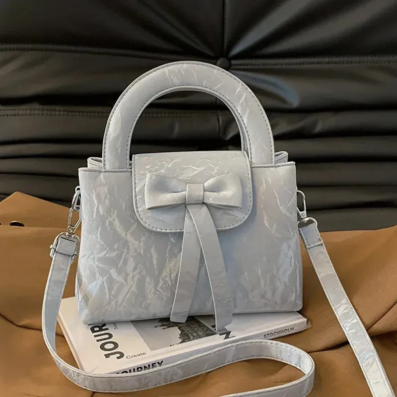 Korean Bowknot Square Handbags