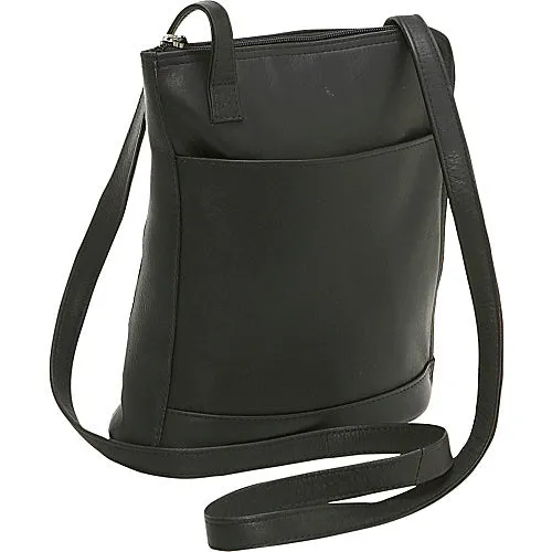 Le Donne Leather L Zip Shoulder Bag